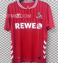 2025/26 1. FC Köln Away Red Fans Soccer Jersey
