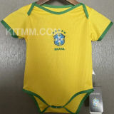 2025/26 Brazil Home Yellow Baby Suit