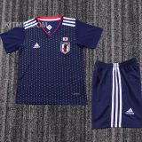 2018 Japan Home Retro Kids Soccer Jersey