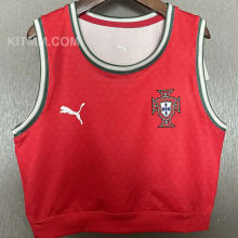 2025/26 Portugal Home Women Yoga Vest Jersey 女