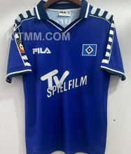 2000 Hamburger Away Blue Retro Soccer Jersey