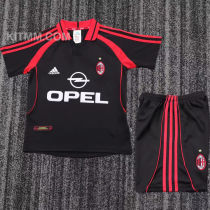 2000/2001 AC Milan Third Retro Kids Soccer Jersey