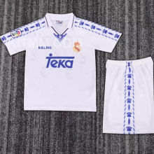 1996/1997 RM Home Retro Kids Soccer Jersey