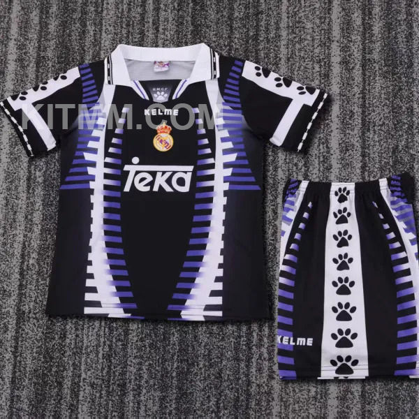 1997/1998 RM Third Retro Kids Soccer Jersey