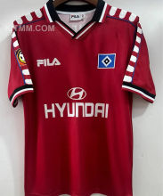 2000 Hamburger Away Red Retro Soccer Jersey