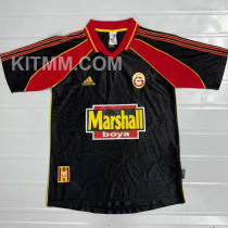 1999/2000 Galatasaray Third Black Retro Soccer Jersey