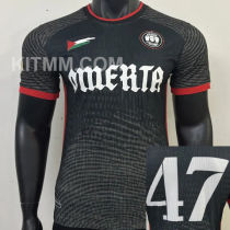 2025/26 Omerta #47 Black Player Version Soccer Jersey