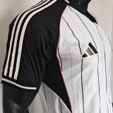 2025/26 JUV White Baseball Player Version T-Shirt  硅胶版