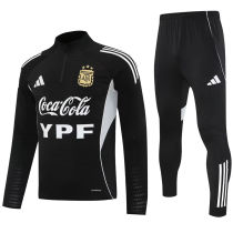 2025/26 Argentina Black Sweater Tracksuit