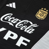 2025/26 Argentina Black Sweater Tracksuit