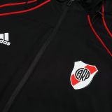 2025/26 River Plate Black Windbreaker Jacket（A Set）