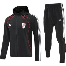 2025/26 River Plate Black Windbreaker Jacket（A Set）