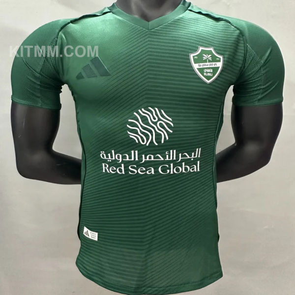 2025/26 Al Ahli SFC Home Green Player Version Jersey 吉达国民