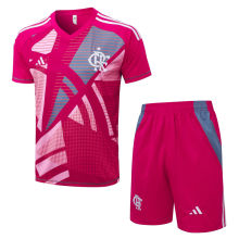 2025/26 Flamengo Rose Red Training Jersey(A Set)