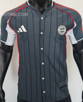 2025/26 BFC Grey Baseball Player Version T-Shirt  硅胶版