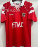 1990 Benfica Home Red Retro Soccer Jersey