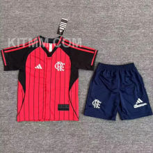 2025/26 Flamengo Red Baseball Kids T-Shirt