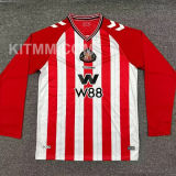 2025/26 Sunderland Home Long Sleeve Soccer Jersey