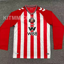 2025/26 Sunderland Home Long Sleeve Soccer Jersey
