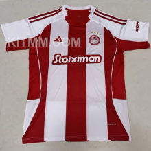 2025/26 Olympiacos Home Fans Soccer Jersey 奥林匹亚科斯