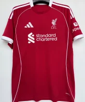2025/26 LFC 1:1 Quality Home Red Fans Soccer Jersey