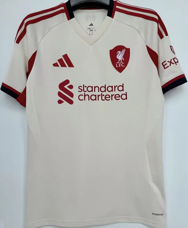2025/26 LFC 1:1 Quality Away Fans Soccer Jersey