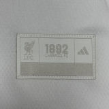 2025/26 LFC White Baseball T-Shirt