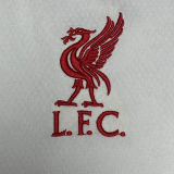 2025/26 LFC White Baseball T-Shirt