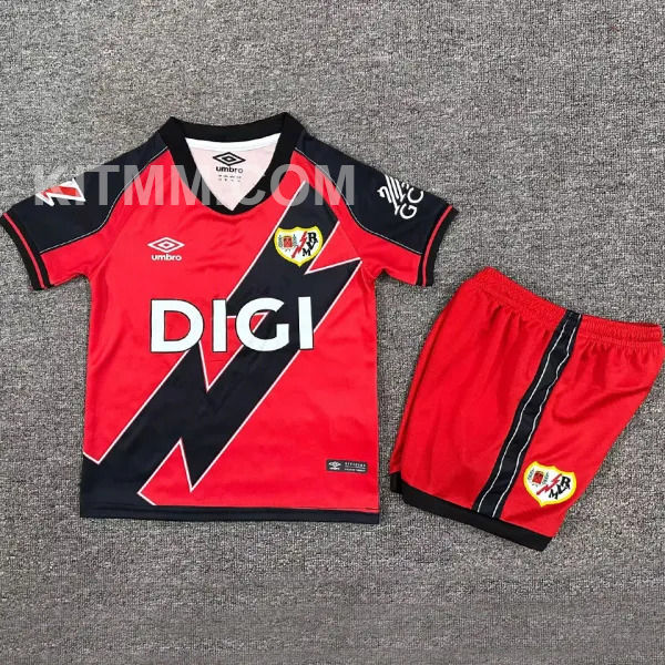 2025/26 Vallecano Away RedKids Soccer Jersey