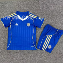 2025/26 Leicester City Home BlueKids Soccer Jersey
