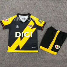 2025/26 Vallecano Third Black Kids Soccer Jersey