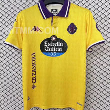2025/26 Real Valladolid Third Yellow Fans Soccer Jersey