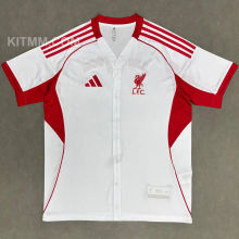 2025/26 LFC White Baseball T-Shirt
