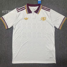 2025/26 Roma Third Fans Soccer Jersey 红色边