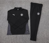 2025/26 Man City Black Sweater Tracksuit