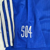 1998/2000 Schalke 04 Home Blue Retro Soccer Jersey