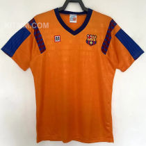 1992 BA Away Orange Retro Soccer Jersey