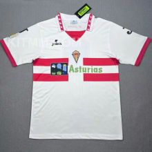 1996/1997 Gijon Away White Retro Soccer Jersey