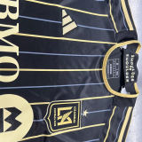 SON #7 Los Angeles Home Black Fans Soccer Jersey 2025/26 队微上带星 ★★