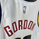 2024 Nuggets  GORDON #32  White NBA Jersey