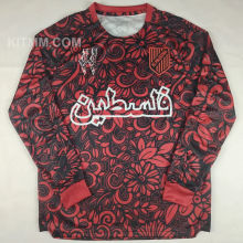 2025/26 FC Palestine Fans Long Sleeve Soccer Jersey 阿拉伯文