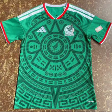 2025/26 Mexico Home Green Fans Soccer Jersey