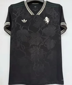 2025/26 JUV 1:1 Quality Third Black Fans Soccer Jersey