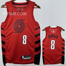Trail Blazers AVDIJA #8 Red NBA Jersey
