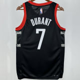 Rockets DURANT #7 Black NBA Jersey