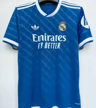 2025/26 RM1:1 Quality Third Blue Fans Soccer Jersey