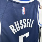 Mavericks RUSSELL #5 Sapphire Blue NBA Jersey