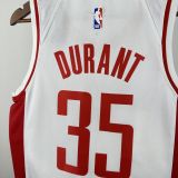 Rockets DURANT #35 White NBA Jerseys