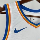 Thunder WILLIANS #8 White NBA Jersey