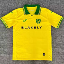 2025/26 Norwich Home Yellow Fans Soccer Jersey